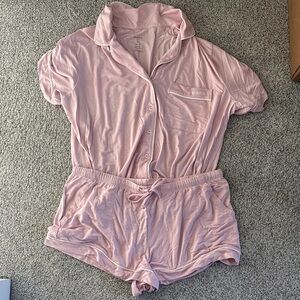 Women's Pink Pajama Set